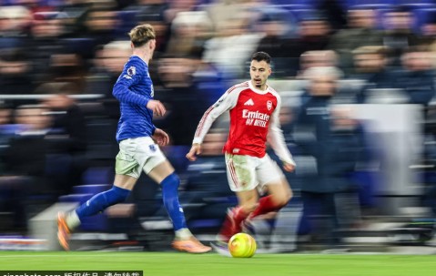 圣诞冠军！英超-约克雷斯点射 阿森纳1-0埃弗顿2分领跑