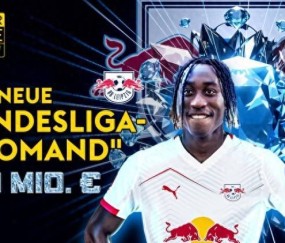 德甲6场0球0助 18岁新星身价2000万欧 莱比锡直接标价1亿欧