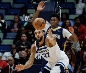 爱德华兹44分戈贝尔26+13 森林狼加时逆转鹈鹕